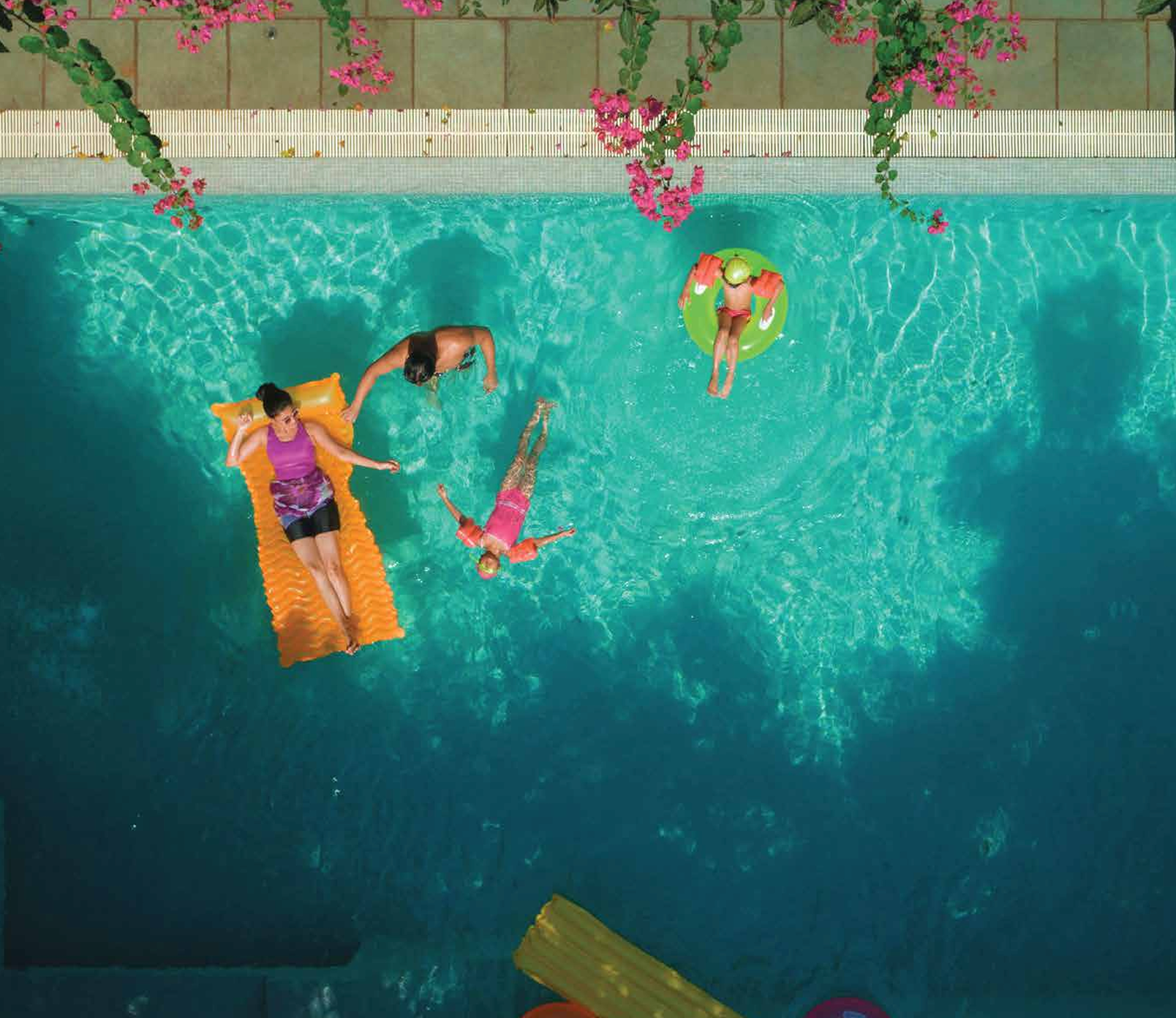 Swimming pool and clubhouse at Chandak Vansham Mumbai